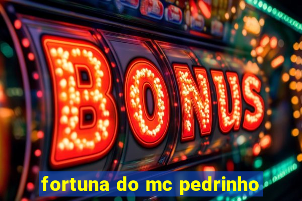 fortuna do mc pedrinho