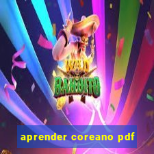 aprender coreano pdf