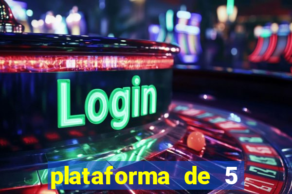 plataforma de 5 reais fortune tiger