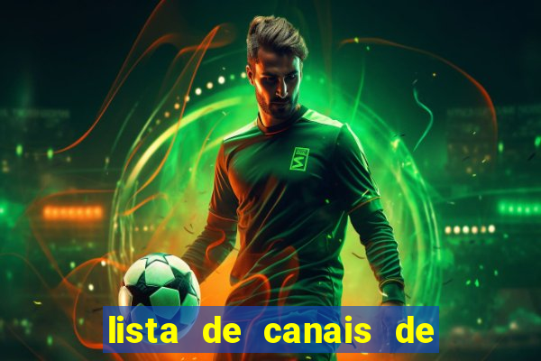 lista de canais de esporte iptv