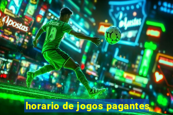 horario de jogos pagantes