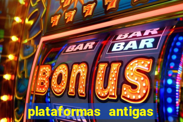 plataformas antigas de jogos