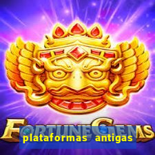 plataformas antigas de jogos