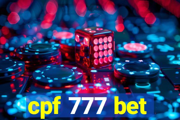 cpf 777 bet