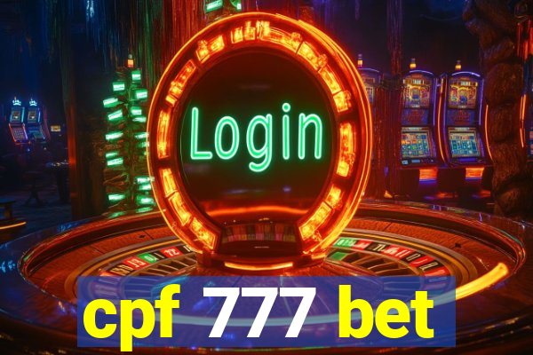 cpf 777 bet