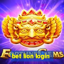 bet lion login