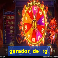 gerador de rg frente e verso