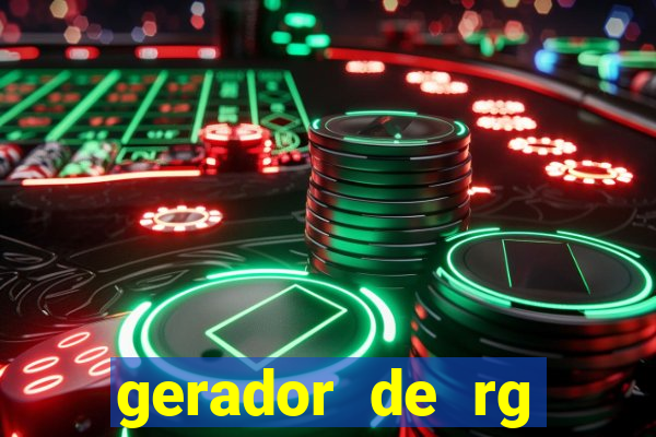 gerador de rg frente e verso