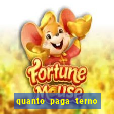 quanto paga terno da loteria federal