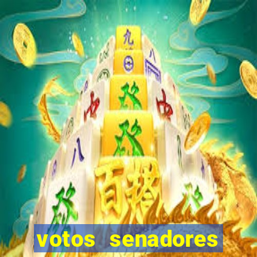 votos senadores impeachment alexandre de moraes