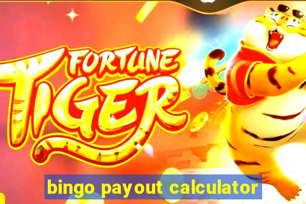 bingo payout calculator