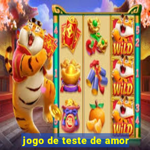 jogo de teste de amor