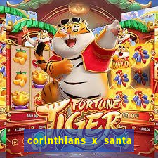 corinthians x santa cruz ao vivo hd