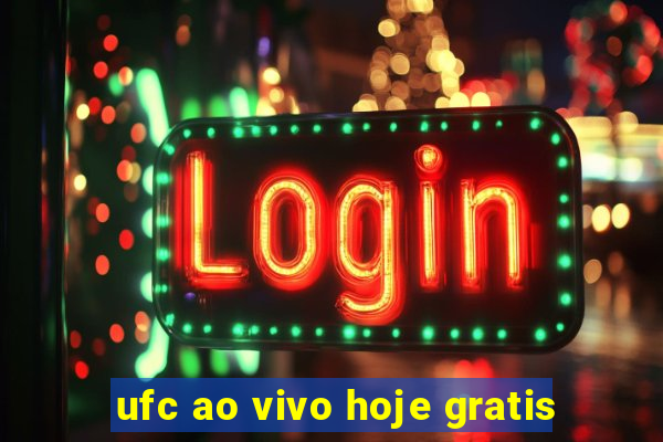 ufc ao vivo hoje gratis