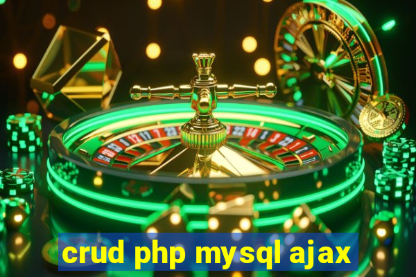 crud php mysql ajax