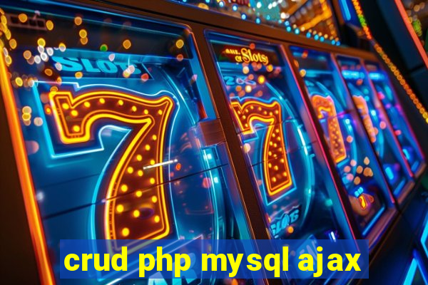 crud php mysql ajax