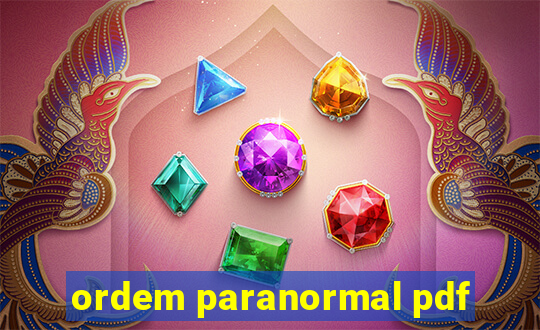 ordem paranormal pdf