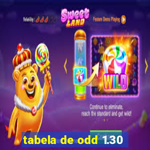 tabela de odd 1.30