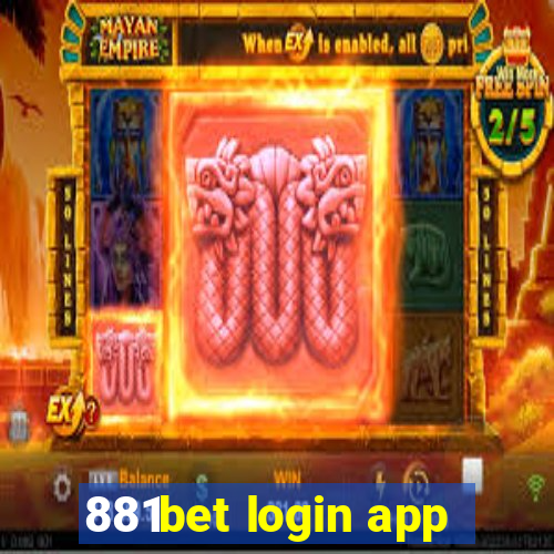 881bet login app