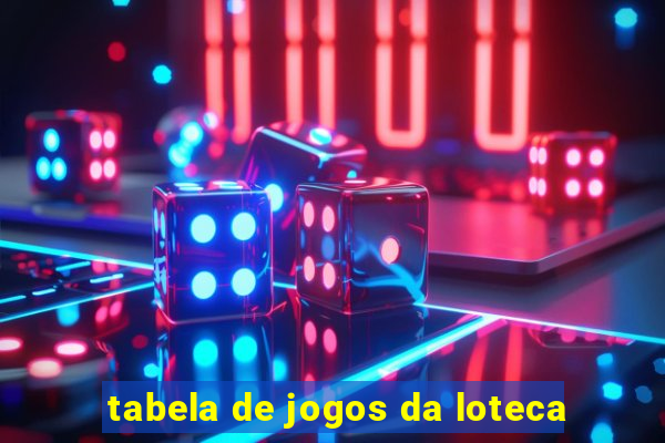 tabela de jogos da loteca