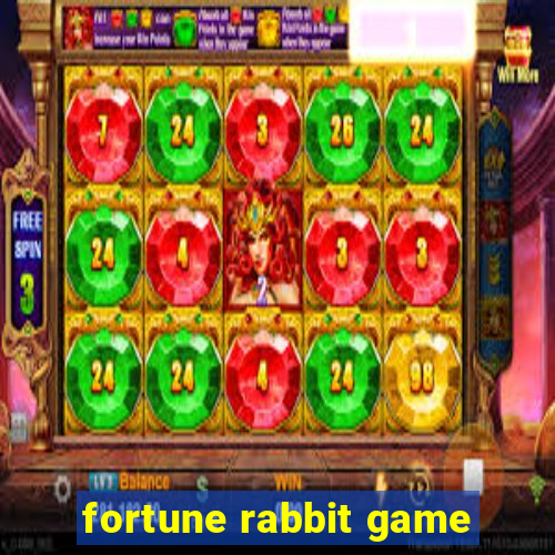 fortune rabbit game