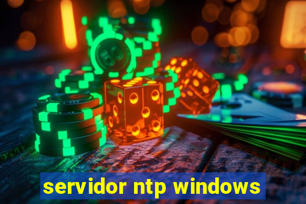 servidor ntp windows