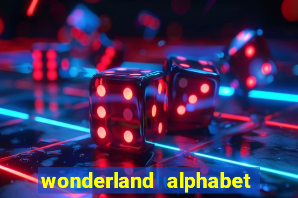 wonderland alphabet comic studio