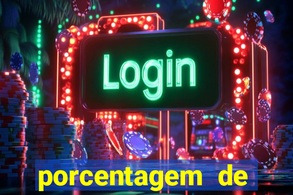 porcentagem de jogos pagantes slots