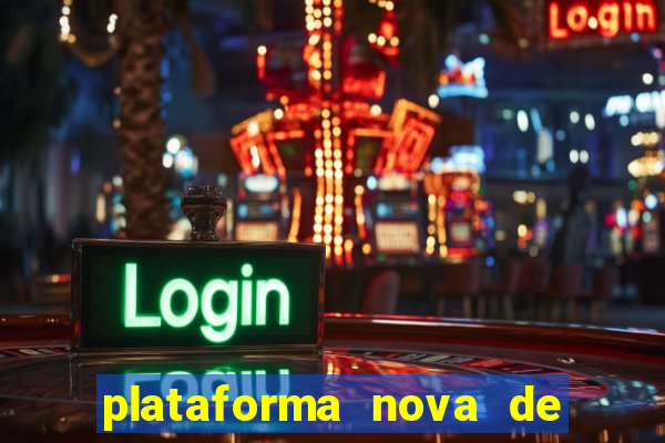 plataforma nova de 3 reais