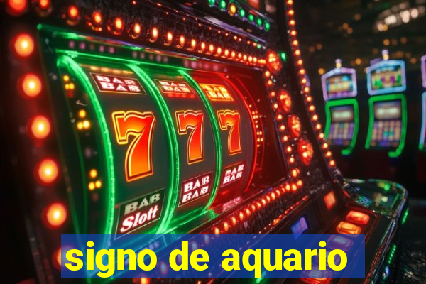 signo de aquario