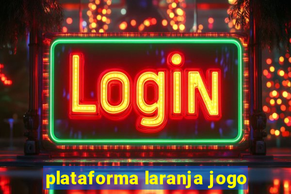 plataforma laranja jogo