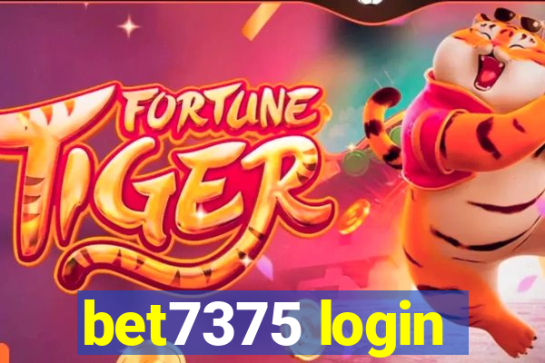 bet7375 login