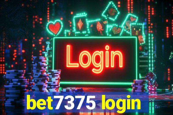 bet7375 login