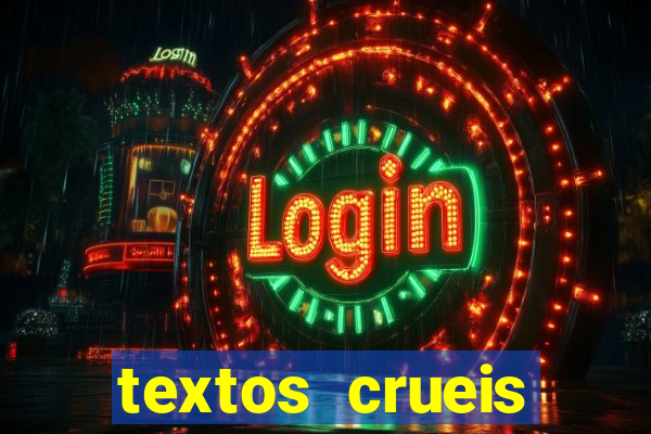 textos crueis demais pdf