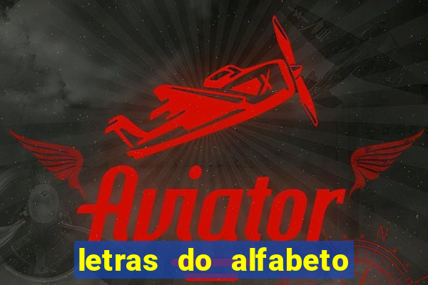 letras do alfabeto personalizadas para imprimir