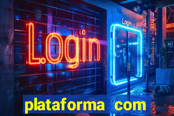 plataforma com porcentagem de ganhos