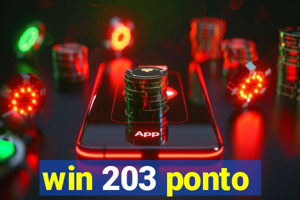 win 203 ponto