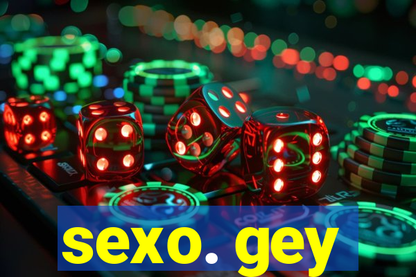 sexo. gey