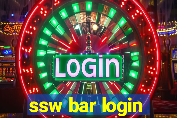 ssw bar login