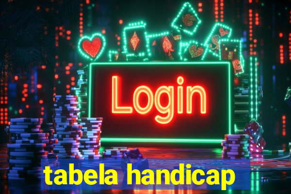 tabela handicap