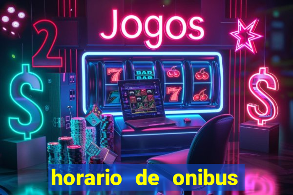 horario de onibus santos dumont x juiz de fora