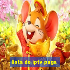 lista de iptv paga