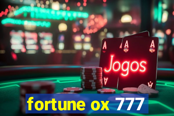 fortune ox 777