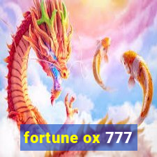 fortune ox 777