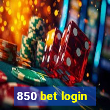 850 bet login