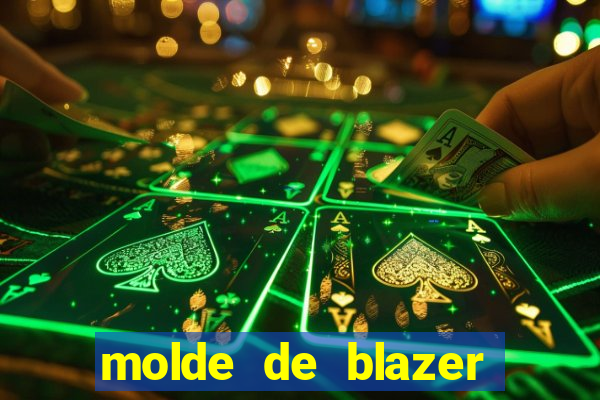 molde de blazer masculino para imprimir