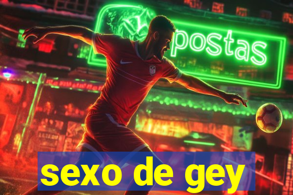 sexo de gey