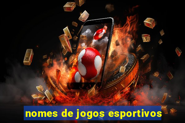 nomes de jogos esportivos