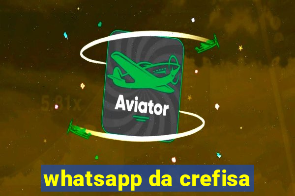 whatsapp da crefisa