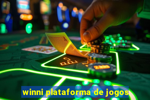 winni plataforma de jogos